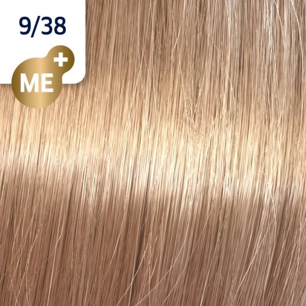 Wella Koleston Perfect ME+ RICH NATURALS 9/38 lichtblond gold-perl 60ML