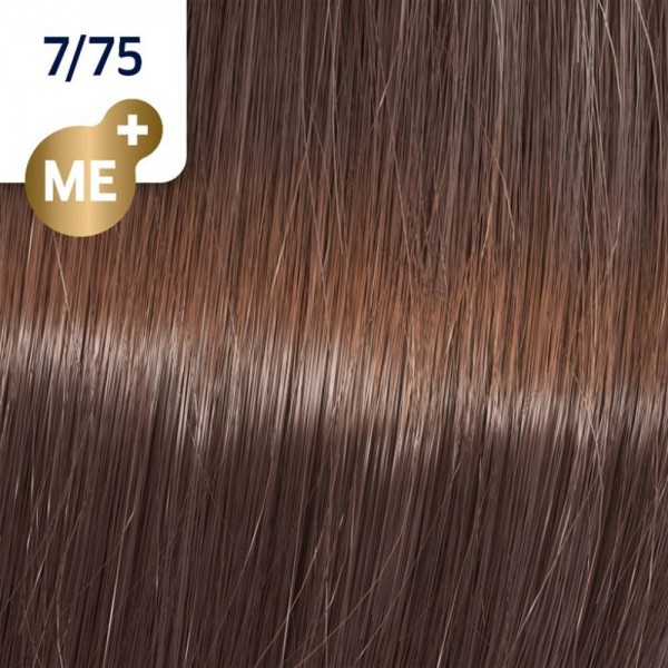 Wella Koleston Perfect ME+ DEEP BROWNS 7/75 mittelblond braun-mahagoni 60ML